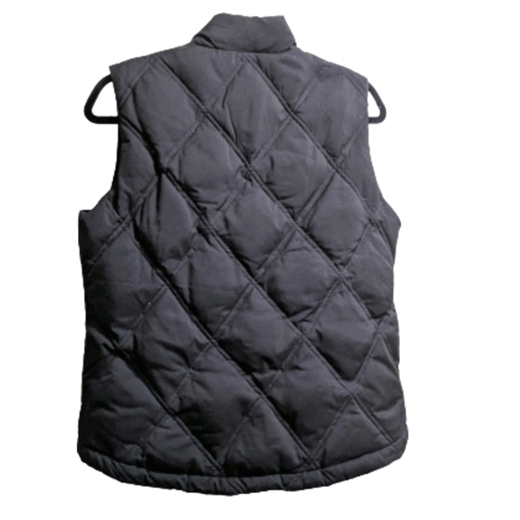 Black Quilted Gap Vest Size Small - Picture 2 of 5